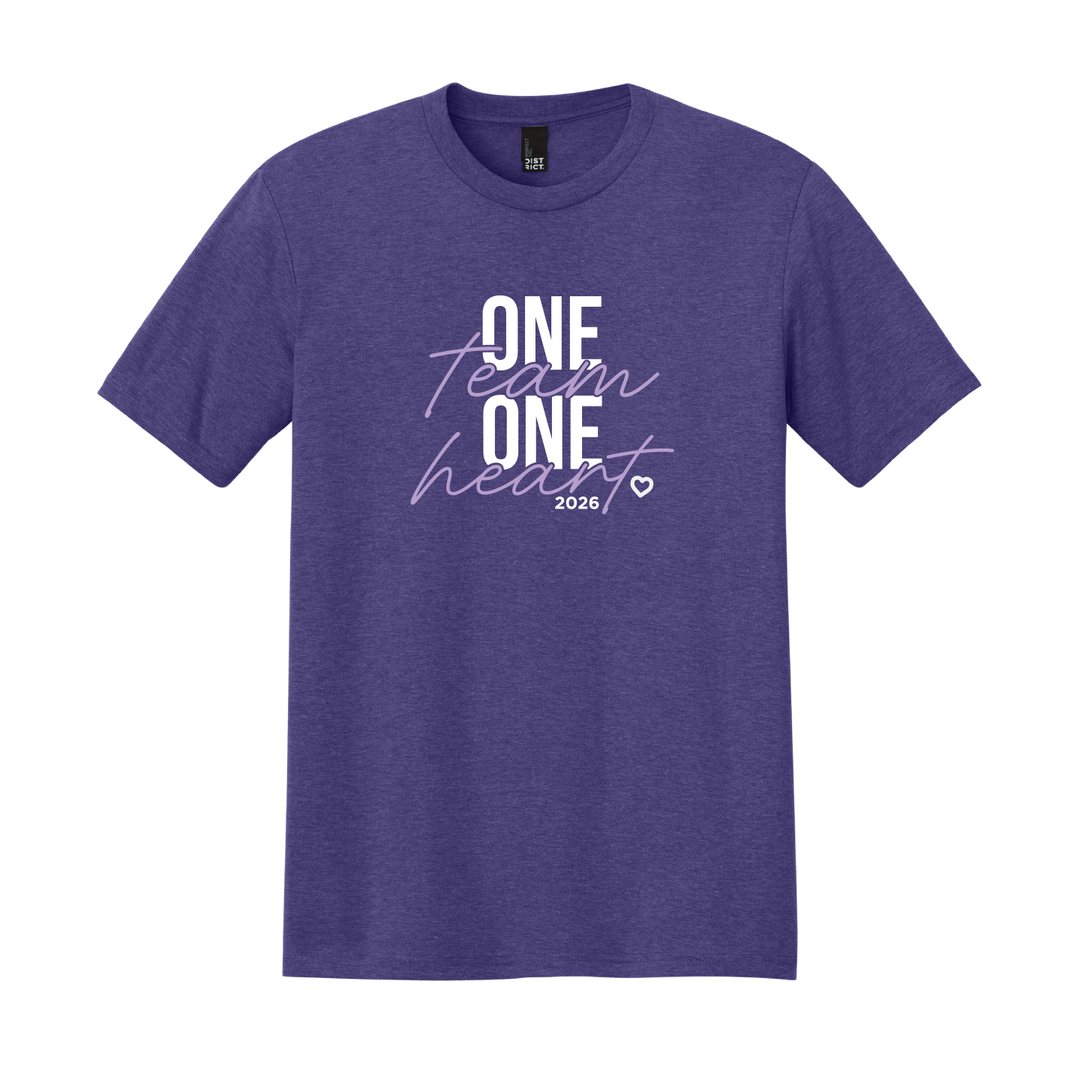 One Team, One Heart 2026 - Tri-Blend T-Shirt